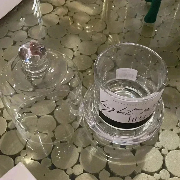 ZODAX Glass Jar with Pink Matches “Light My Fire” Apothecary Guild - NIB - Picture 6 of 6